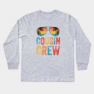 Cousin Crew Beach Retro Aviator Sunglasses Kids Long Sleeve T-Shirt